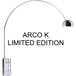 Flos Arco K Limited Edition Cristallo Terra