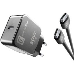Cellular Line Charger Kit Achgookitc2cpd30wk Nero
