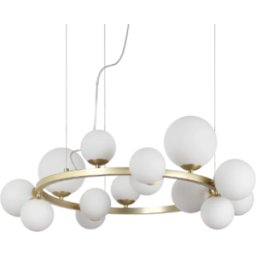 IDEAL LUX Perlage Bianco a Sospensione