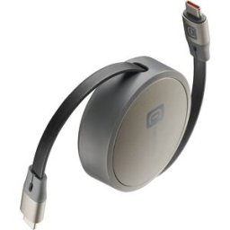 Cellular Line Cavo USB-C/USB-C retraibile Usbdataroller5a1mk