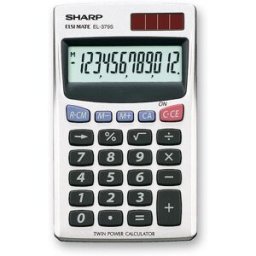 Sharp Calcolatrice Portatile El379sb