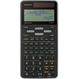 Sharp Calcolatrice Scientifica Elw506tbsl Nero / Argento metallizzato