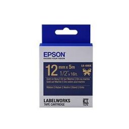 Epson labelworks ribbon lk blu, grigio, blu marino etichetta autoadesiva