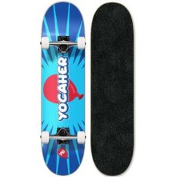 Yocaher Skateboard Graphic Candy Series Pop 7.75´´ Blue / Light Blue / Red / Grey 31 Pollici