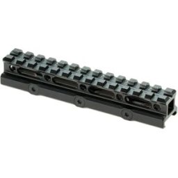 Leapers Binario Universal Super Slim Riser Mount 13 Slot 0.75´ Black One Size