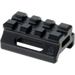 Leapers Montare Universal Super Slim Riser 3 Slot 0.50´ Black One Size