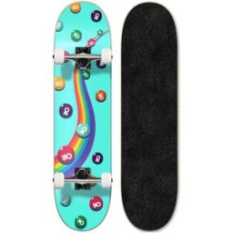 Yocaher Skateboard Graphic Candy Series Sweet 7.75´´ Multicolour 31 Pollici