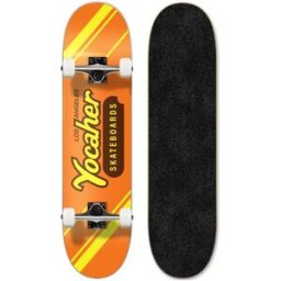 Yocaher Skateboard Graphic Candy Series Pb&j 7.75´´ Grey / Orange Yellow 31 Pollici