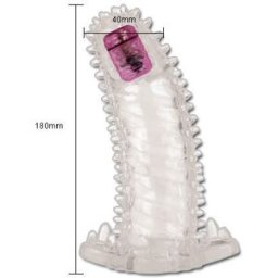 BAILE FOR HIM Guaina Fallica Vibrante Baile Brave II — TPR, Sensore Movimento