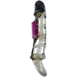 BAILE FOR HIM Guaina Fallica Vibrante con Cinturino Baile — TPR 13,5 cm