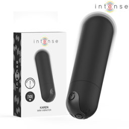 INTENSE FUN TOYS Vibratore Bullet Ricaricabile Intense Karen — Nero