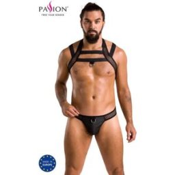 PASSION MEN Lingerie Sexy Passion 043 Jacob — Set Uomo Nero L/XL
