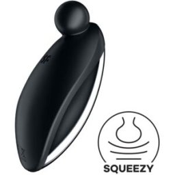 SATISFYER VIBRATOR Vibratore Clitoride Lay-On Satisfyer Spot On 2 — Nero