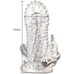 BAILE FOR HIM Guaina Fallica Vibrante Baile Brave Man Rabbit — Anello Fallico