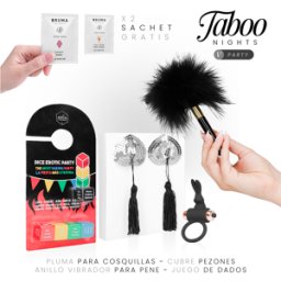Kit Erotico per Coppie Taboo Nights 5 Party — Giochi e Accessori