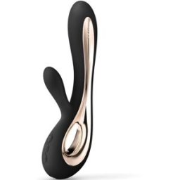 Vibratore Rabbit Lelo Soraya 2 — Silicone, Nero