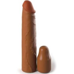 Guaina Fallica con Plug Anale Pipedreams Fantasy X-Tensions — 20 cm