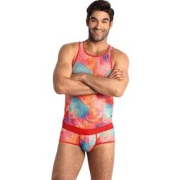ANAIS MEN ACCESORIES Slip Sexy da Uomo Anais Men Falcon — Lycra con Stampa, Taglia S