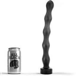Plug Anale a Sfere All Black — 32 cm