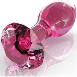 Plug Anale in Vetro Icicles N.79
