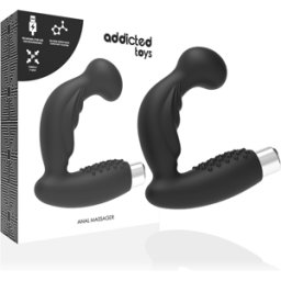 Vibratore Prostatico Ricaricabile Addicted Toys Modello 3 — Nero