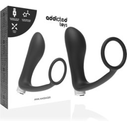 Vibratore Prostatico Ricaricabile Addicted Toys Modello 1 — Nero