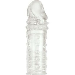 Guaina Fallica Estensione Calexotics Adonis — Silicone, +5 cm