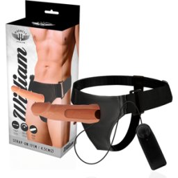 Guaina Fallica Cava Vibrante Harness Attraction Willian — 17 cm