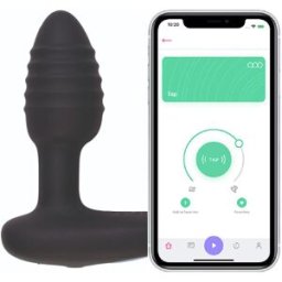 Plug Anale Vibrante con App Kiiroo Lumen — LED, Ricaricabile
