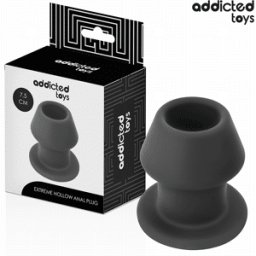 Plug Anale Cavo Addicted Toys Extreme Hollow — Taglia S, 7,5 cm