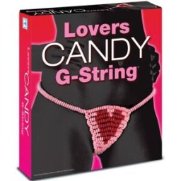 SPENCER & FLETWOOD Lingerie Commestibile Spencer & Fleetwood Candy Thong — Perizoma