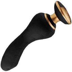 SHUNGA TOYS Vibratore Clitoride e Punto G Shunga Sanya — Nero