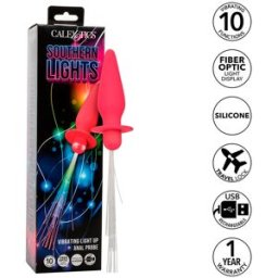 Plug Anale Vibrante Luminoso Calexotics Southern Lights — 10 Modalità