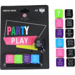 SECRETPLAY 100% GAMES Gioco Erotico per Adulti Secretplay Party Play — 5 Dadi