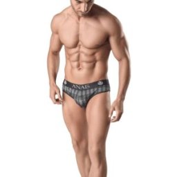 ANAIS MEN SLIP & THONG Slip Uomo Sexy a Quadri Anais Men Aegis — Taglia XL