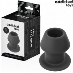 Plug Anale Cavo Addicted Toys Extreme Hollow — Taglia M, 8,7 cm