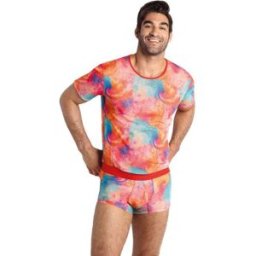 ANAIS MEN ACCESORIES T-Shirt Sexy con Stampa Anais Men Falcon — Lycra, XL