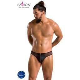 PASSION MEN Slip Uomo Sexy Passion Timmy — Nero, Taglia L/XL