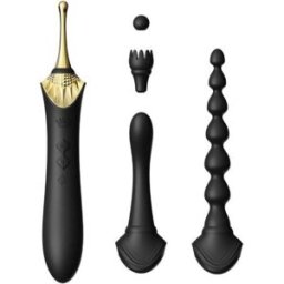 Vibratore Clitoride Zalo Bess 2 — con Riscaldamento, Nero