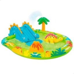 Intex Centro Giochi Acquatici Gonfiabile Con Getti D´acqua A Forma Di Dinosauro 191x152x58 Cm Multicolor One Size
