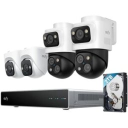 ANKER EUFY NVR Security System S4 Bullet-PTZ+ Turret Cam (E8E00325)