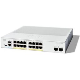 Cisco Systems Catalyst 1200 Gestito L2 Gigabit Ethernet (10/100/1000) Supporto Power over Ethernet (PoE) Grigio (C1200-16P-2G)