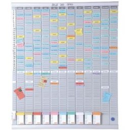 Kensington Nobo T-Card Kit - Planner annuale 13 col. 54 slot (2911200)