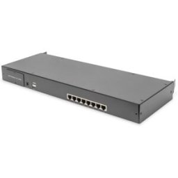 Digitus DS-72216 switch per keyboard-video-mouse (kvm) Montaggio rack Nero (DS-72216)