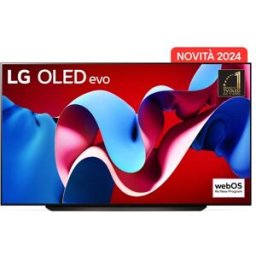 LG OLED83C47LA Smart TV 4K UHD da 83 pollici modello 2024, doppio sintonizzatore nero
