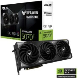 Asus TUF-RTX 5070TI O16G GAMING da 16 GB DDR7, 2x HDMI, 3x DP