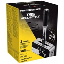 Thrustmaster 4060306 periferica di gioco Nero, Argento USB Freno a mano PC, PlayStation 4, PlayStation 5, Xbox One, Xbox One S,