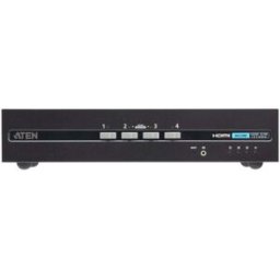 Aten Switch KVM sicuro a visualizzazione doppia a 4 porte USB HDMI (conforme a PSD PP v4.0) (CS1144H4)