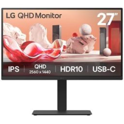 LG 27BA75QB-B.AEU 68,6 cm (27") 2K 16:9 IPS Monitor HDMI/DP/USB-C LS 100Hz