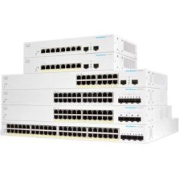 Cisco Systems CBS220-48P-4G-EU switch di rete Gestito L2 Gigabit Ethernet (10/100/1000) Supporto Power over Ethernet (PoE) Bianco